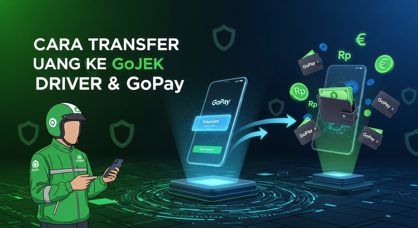Cara Transfer Uang ke Gojek Driver & GoPay