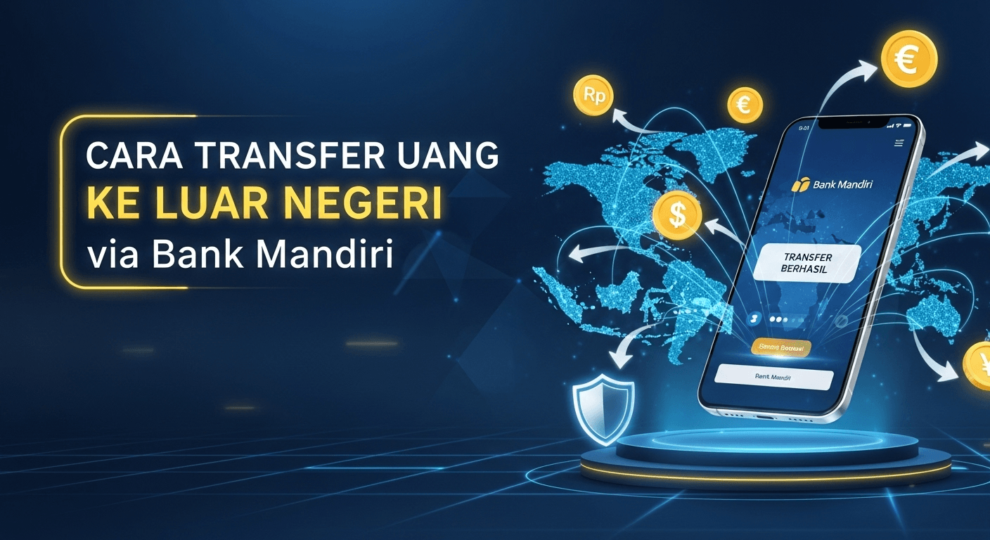 Cara Transfer Uang ke Luar Negeri via Bank Mandiri