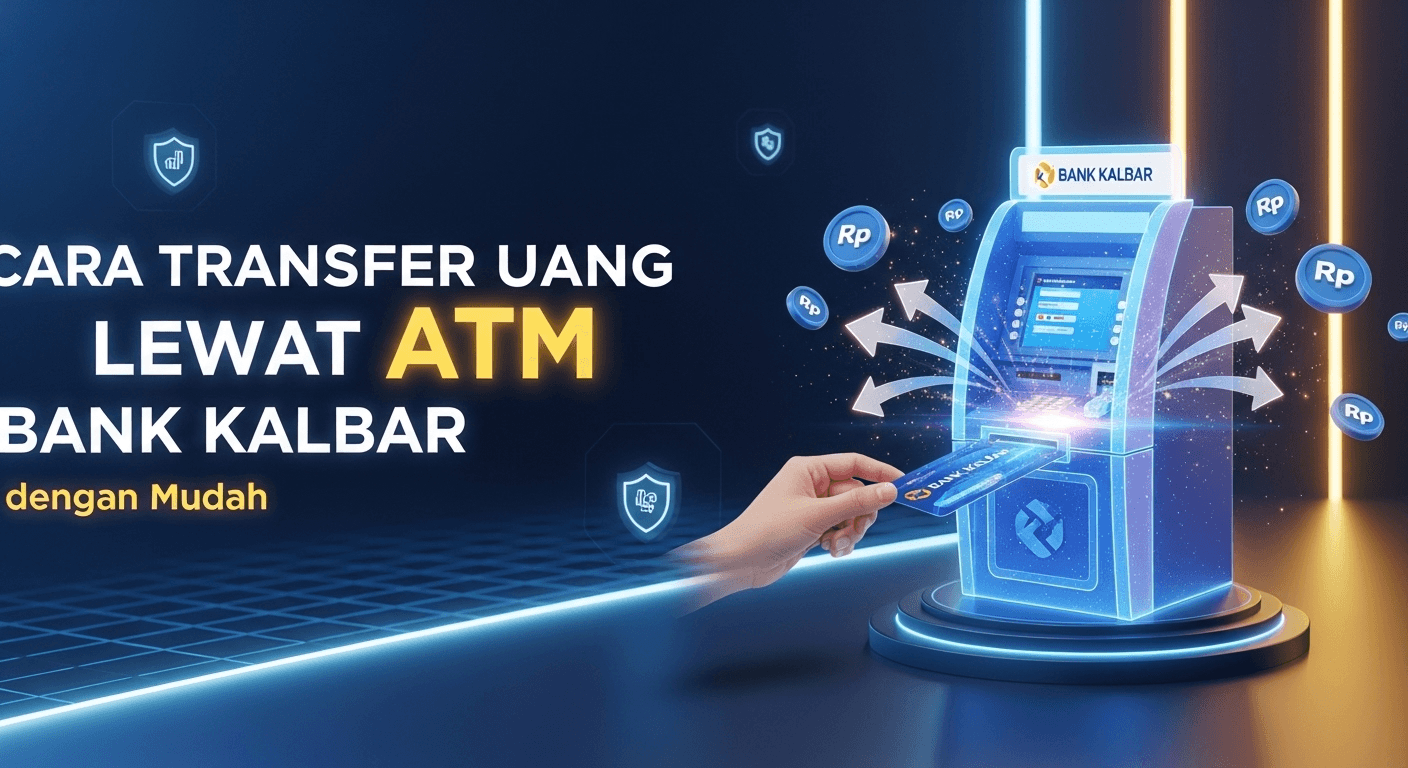 Cara Transfer Uang Lewat ATM Bank Kalbar