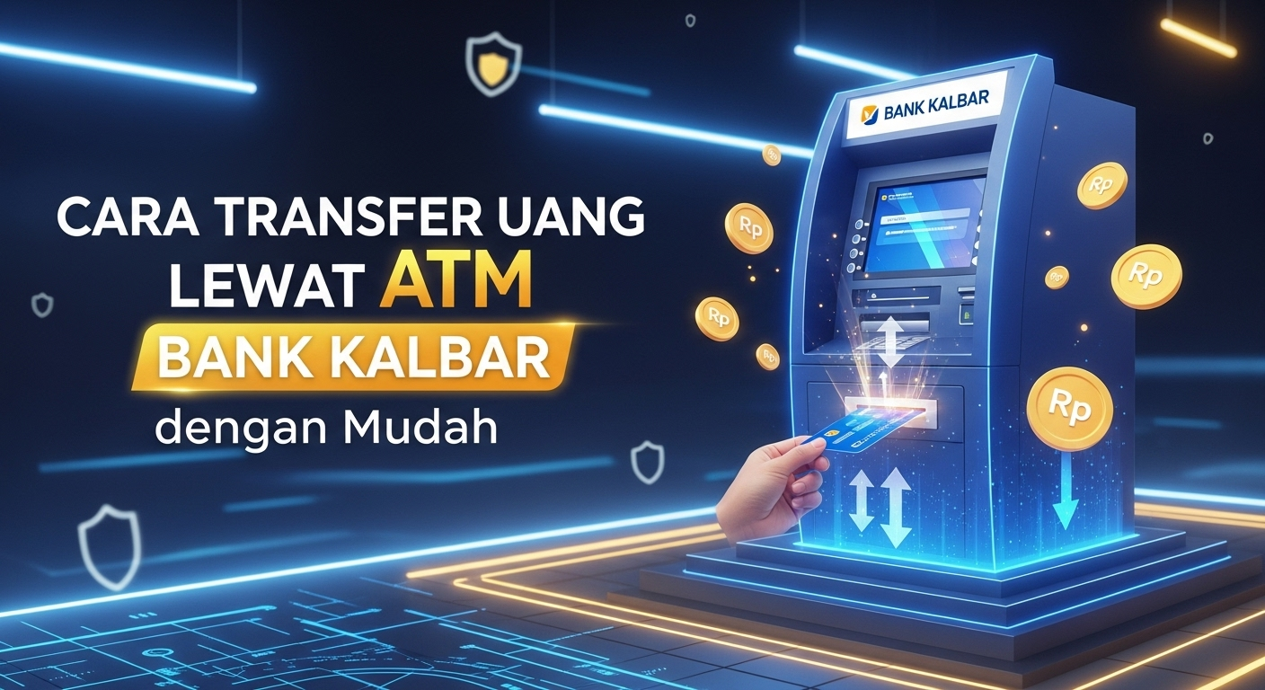Cara Transfer Uang Lewat ATM Bank Kalbar
