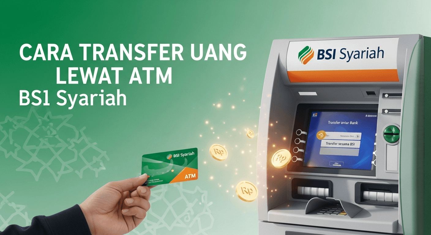 Cara Transfer Uang Lewat ATM BSI Syariah