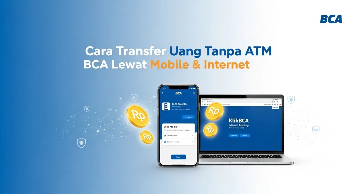 Cara Transfer Uang Tanpa ATM BCA Lewat Mobile & Internet