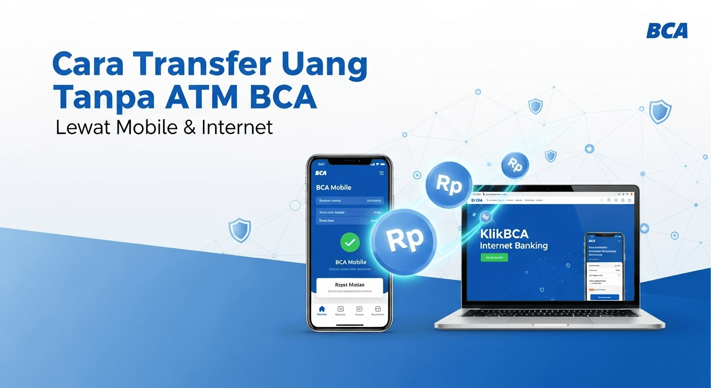 Cara Transfer Uang Tanpa ATM BCA Lewat Mobile & Internet