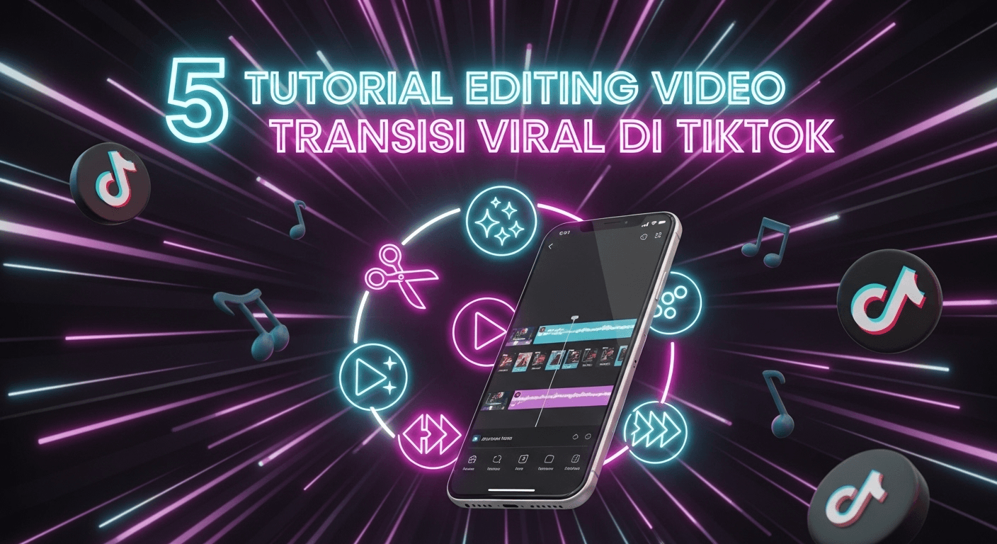 Tutorial Editing Video Transisi Viral di TikTok