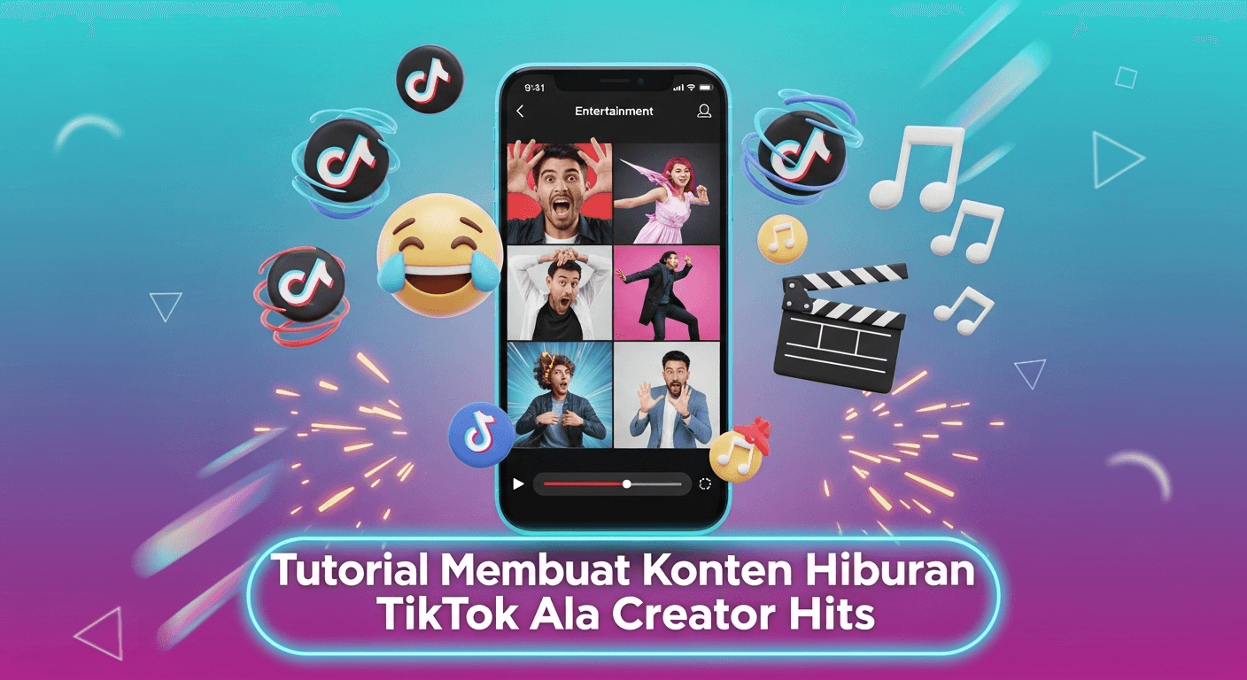 Tutorial Membuat Konten Hiburan TikTok