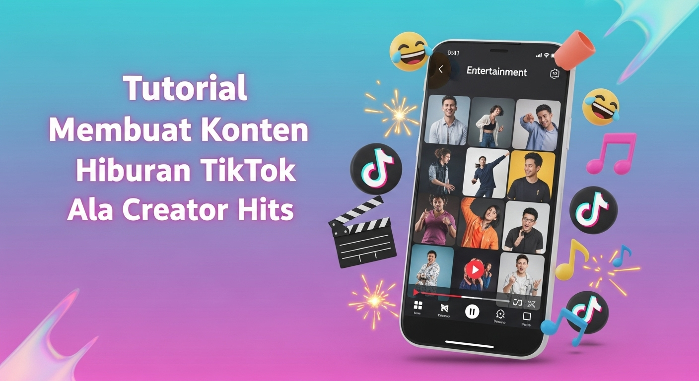 Tutorial Membuat Konten Hiburan TikTok