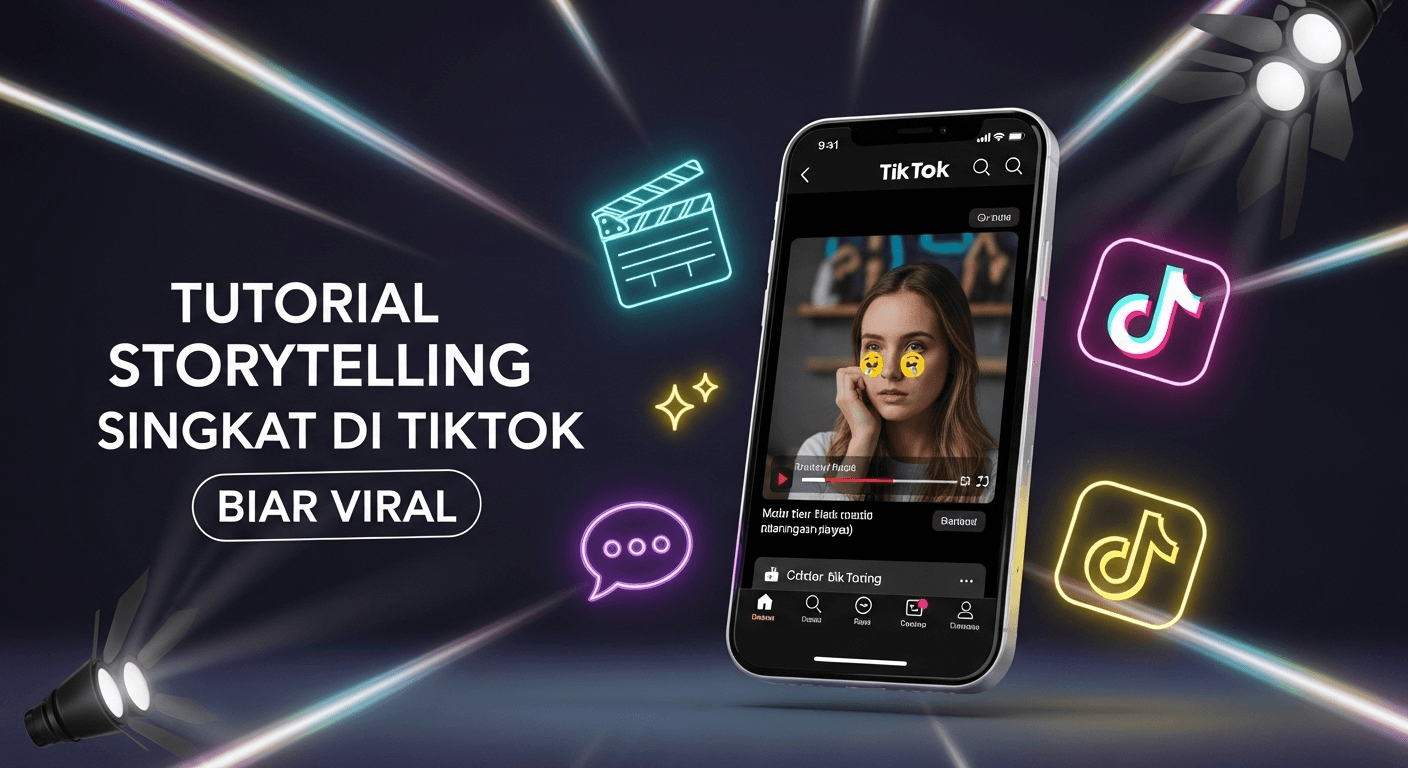 Tutorial Storytelling Singkat di TikTok