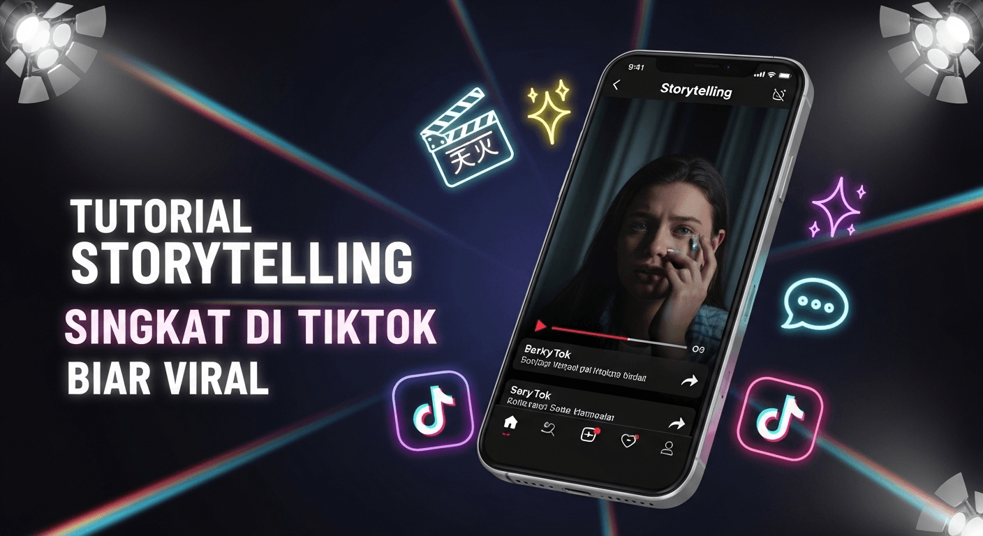 Tutorial Storytelling Singkat di TikTok