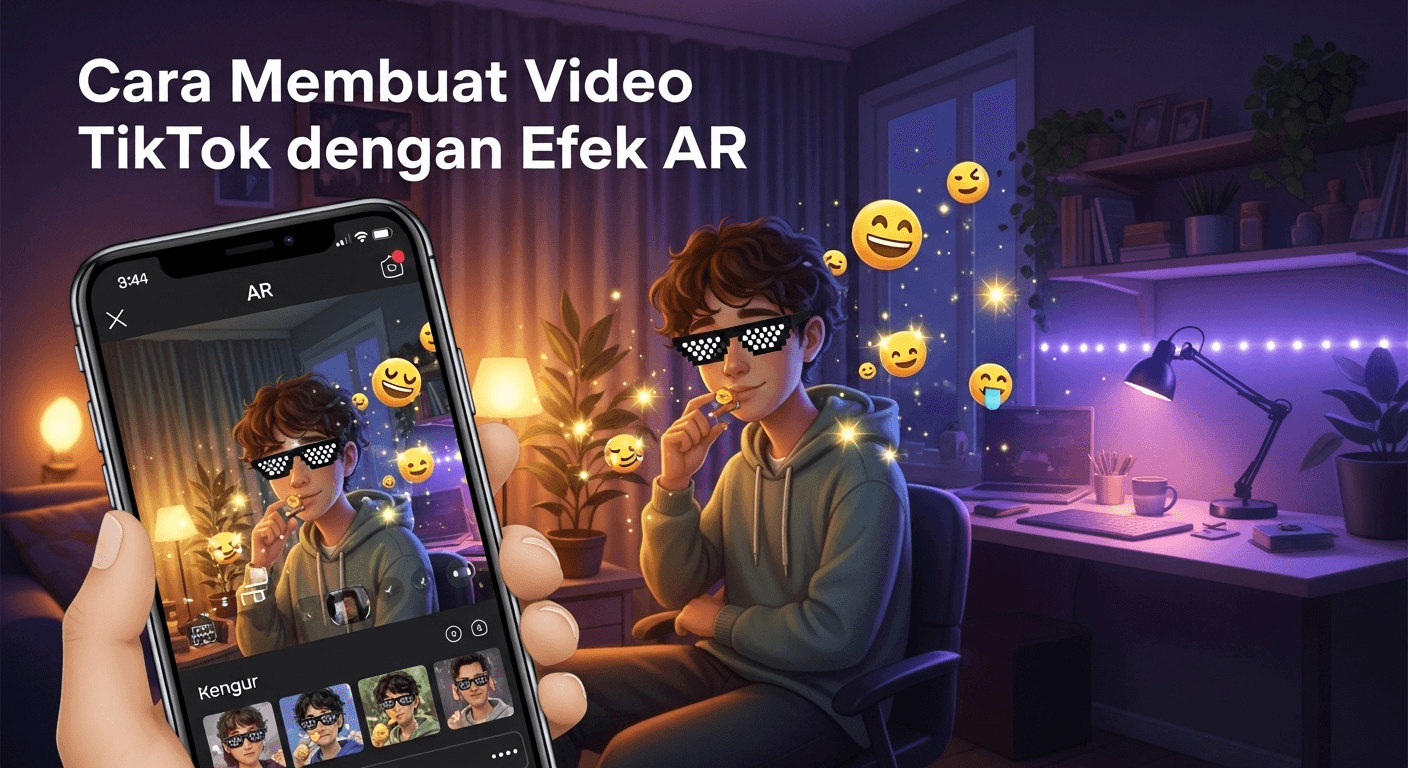 Cara Membuat Video TikTok dengan Efek AR