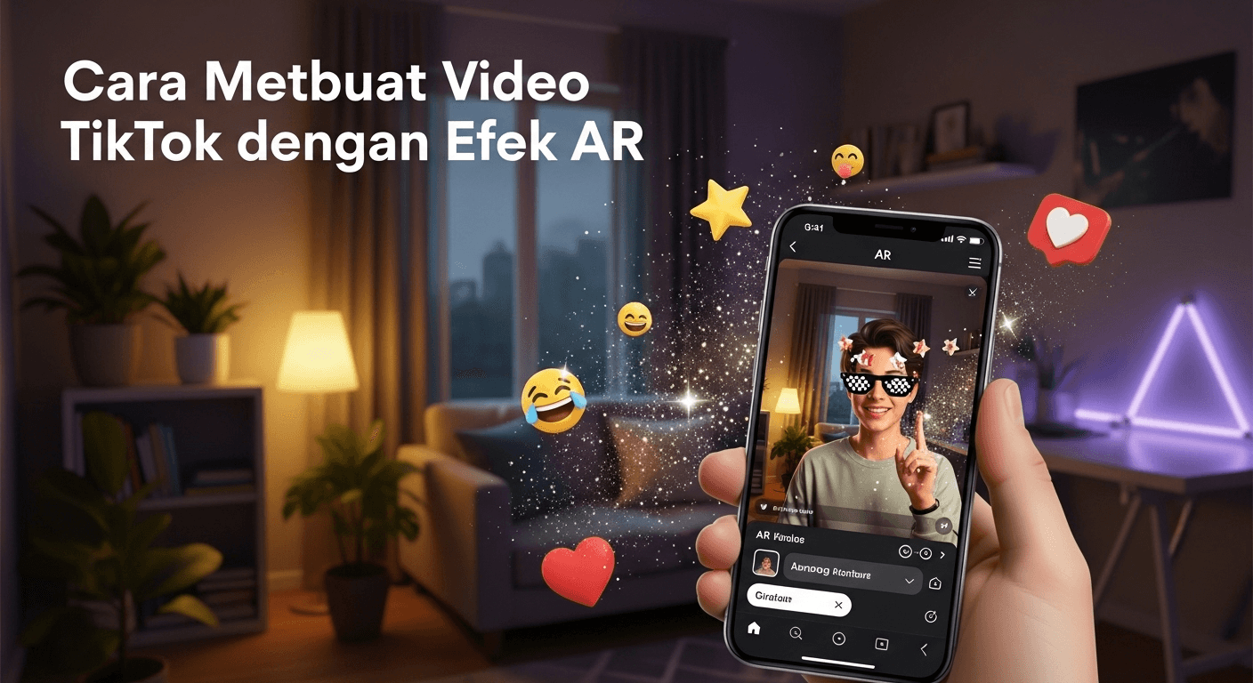Cara Membuat Video TikTok dengan Efek AR