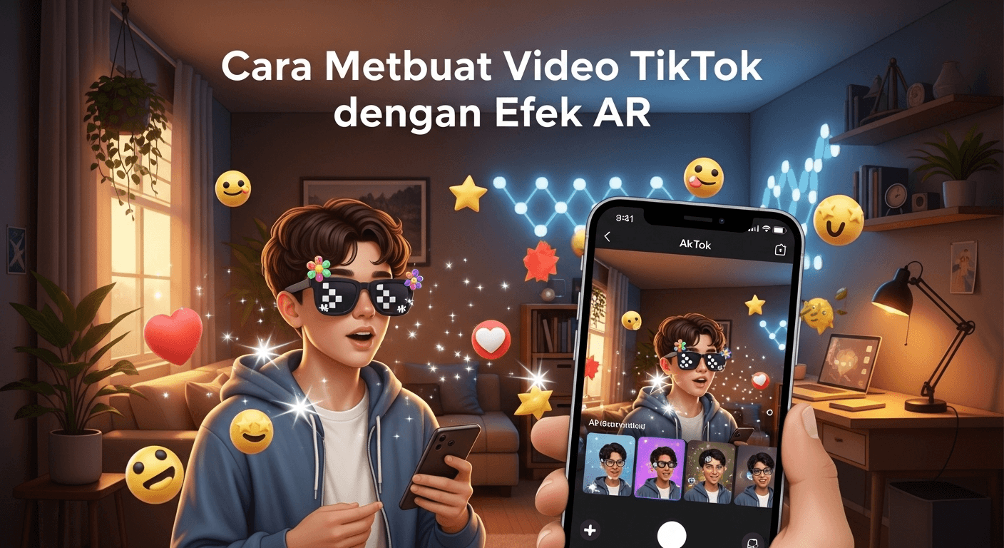 Cara Membuat Video TikTok dengan Efek AR