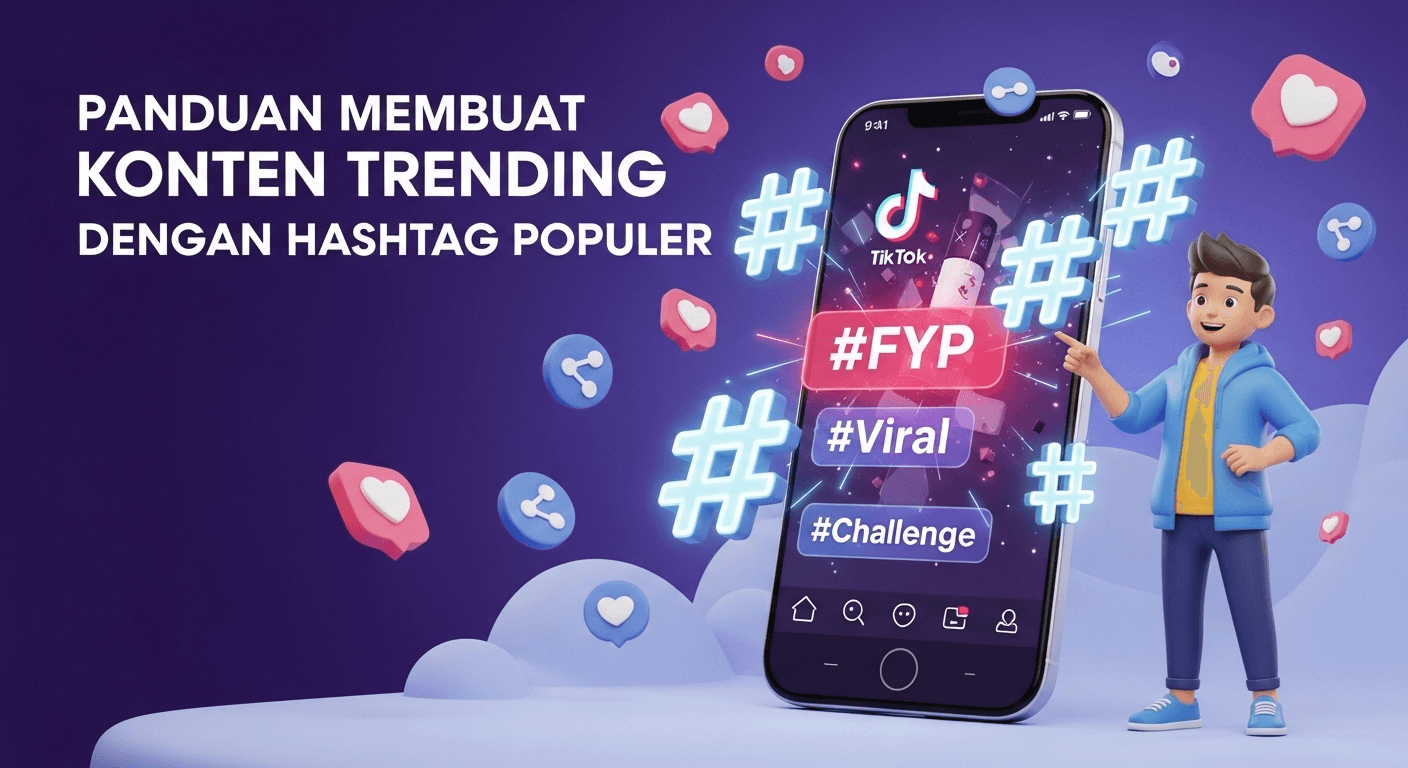 Panduan Membuat Konten Trending dengan Hashtag