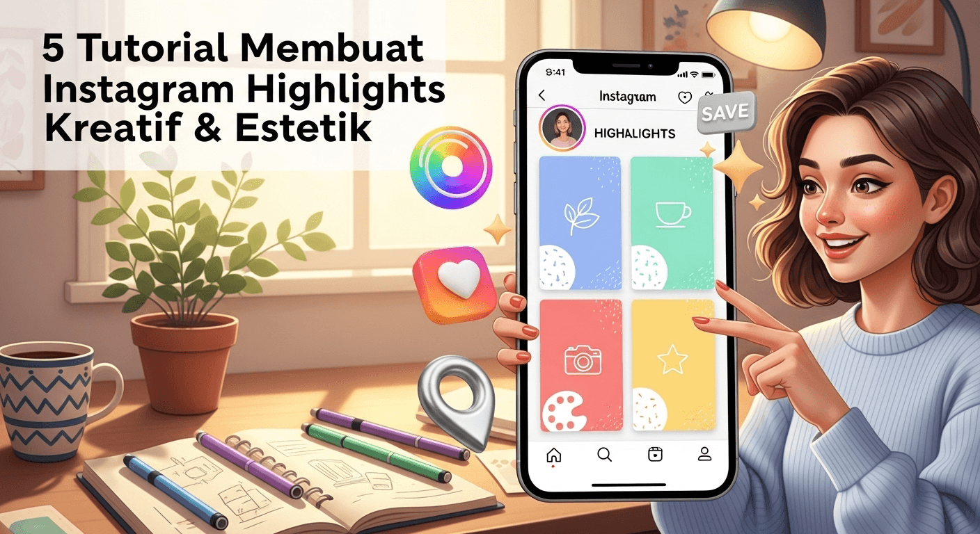 Tutorial Membuat Instagram Highlights