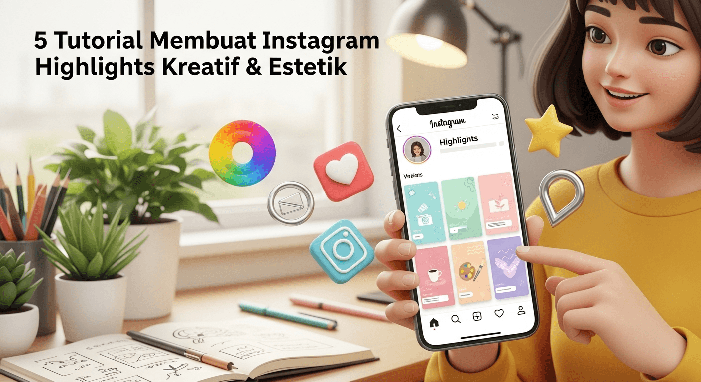 Tutorial Membuat Instagram Highlights