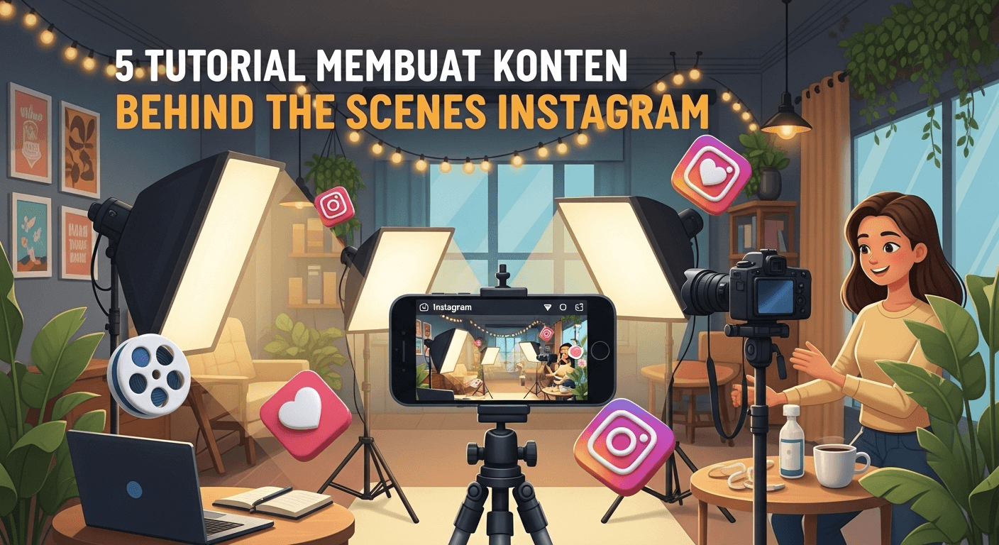 Tutorial Membuat Konten Behind The Scenes Instagram