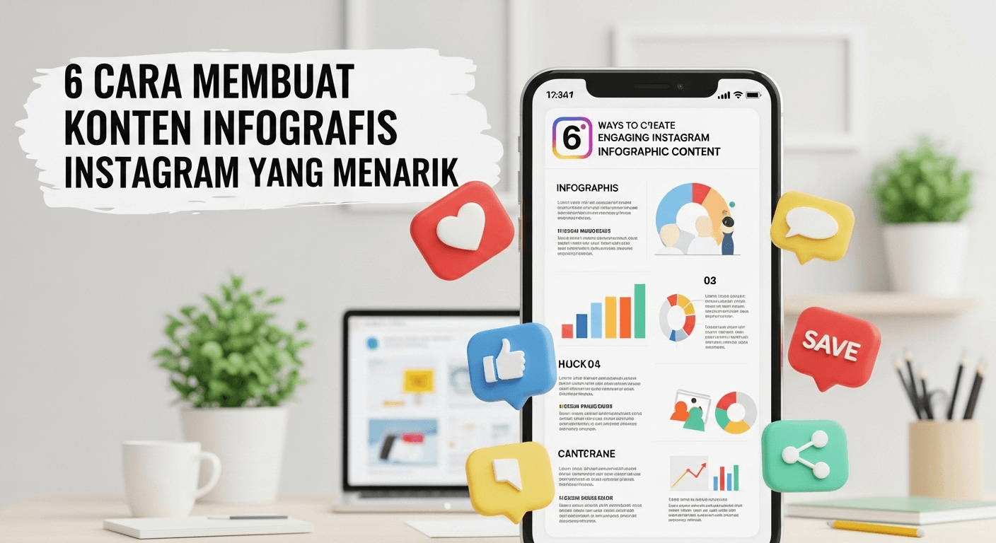 Cara Membuat Konten Infografis Instagram yang Menarik