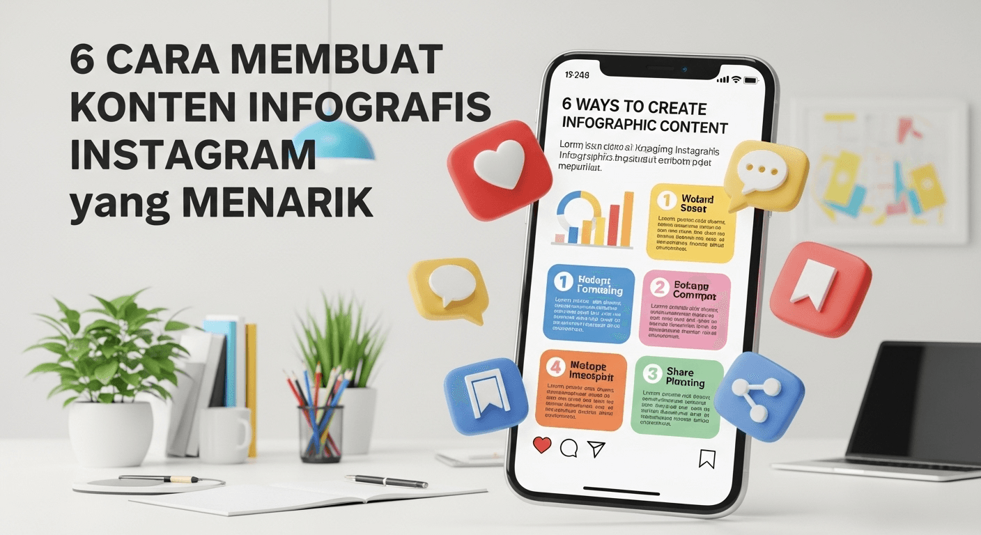 Cara Membuat Konten Infografis Instagram yang Menarik