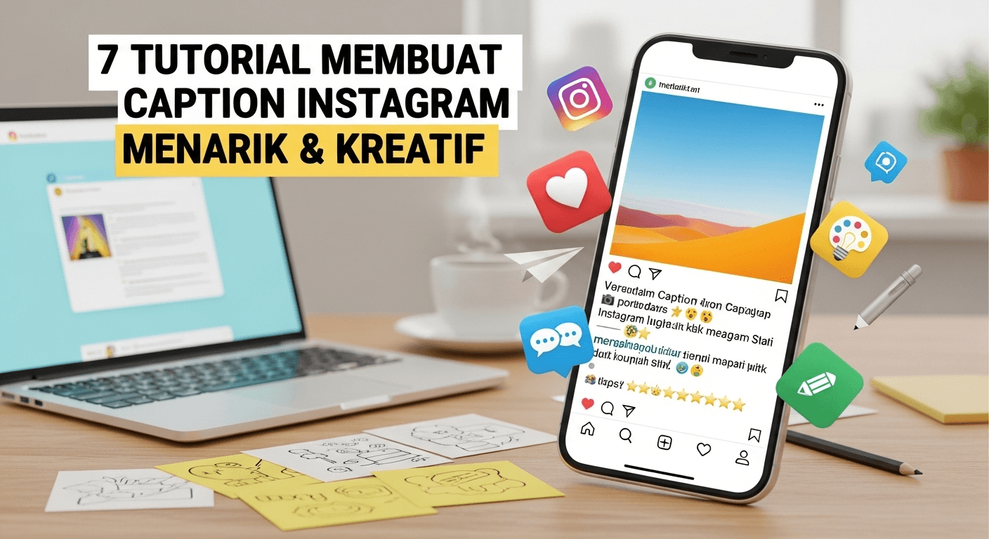 Tutorial Membuat Caption Instagram Menarik & Kreatif