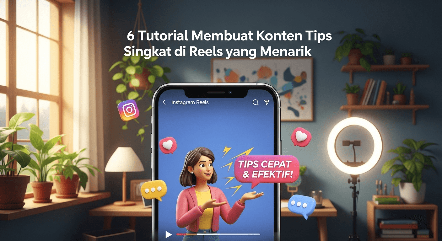 Tutorial Membuat Konten Tips Singkat di Reels yang Menarik