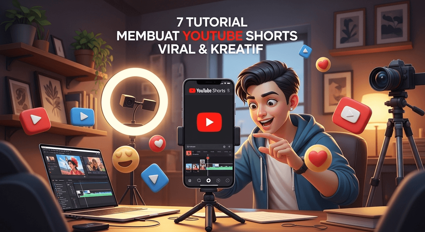 Tutorial Membuat YouTube Shorts Viral & Kreatif
