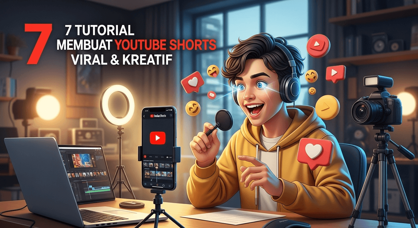 Tutorial Membuat YouTube Shorts Viral & Kreatif