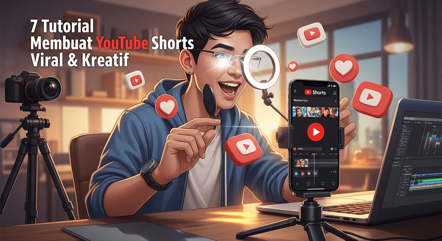 Tutorial Membuat YouTube Shorts Viral & Kreatif