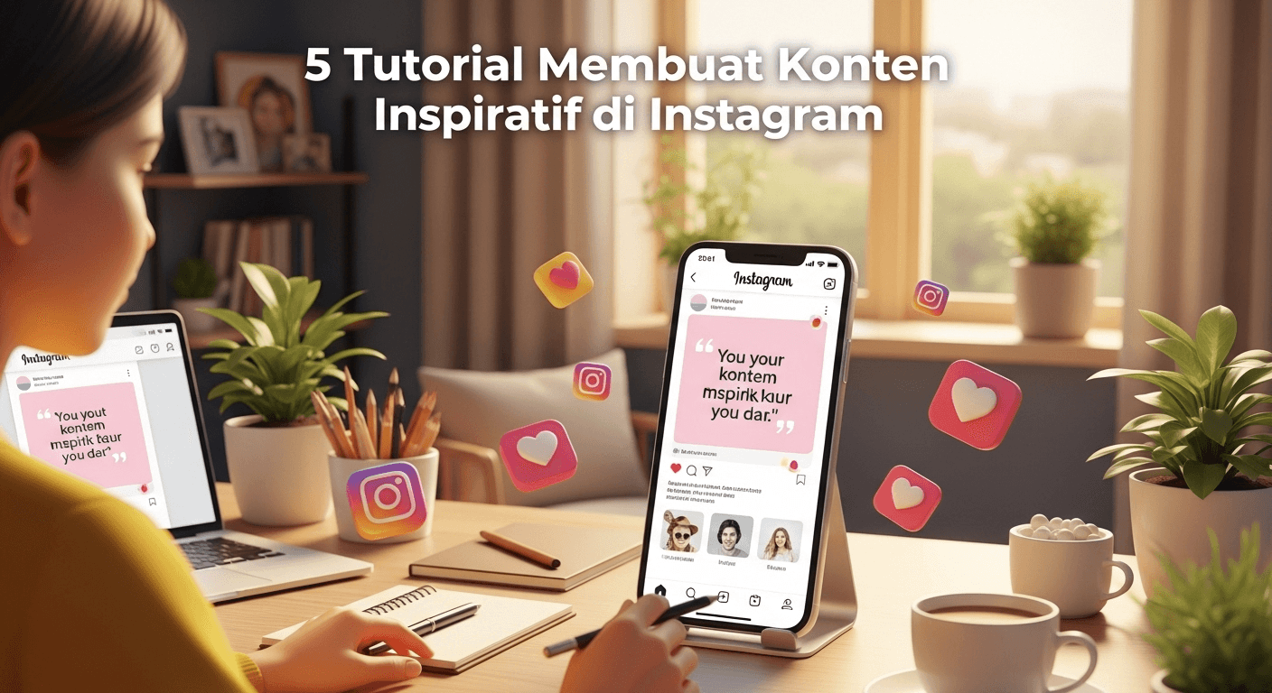 5 Tutorial Membuat Konten Inspiratif di Instagram