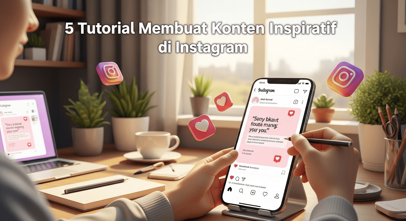 5 Tutorial Membuat Konten Inspiratif di Instagram