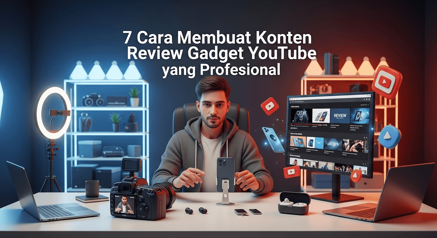 Cara Membuat Konten Review Gadget YouTube yang Profesional