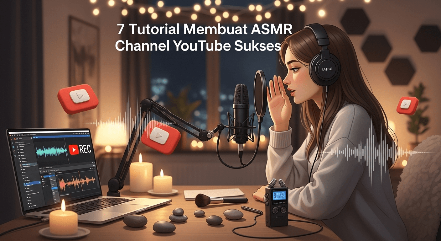 Tutorial Membuat ASMR Channel YouTube Sukses