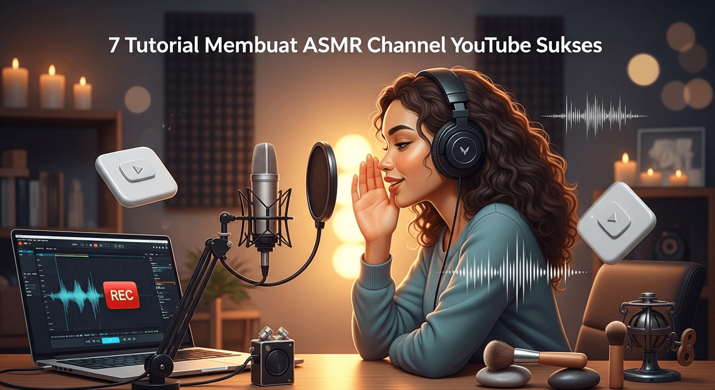 Tutorial Membuat ASMR Channel YouTube Sukses