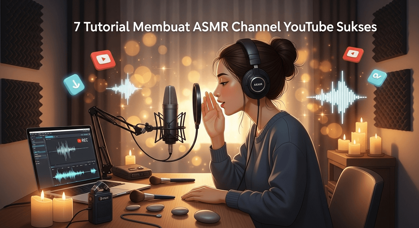 Tutorial Membuat ASMR Channel YouTube Sukses
