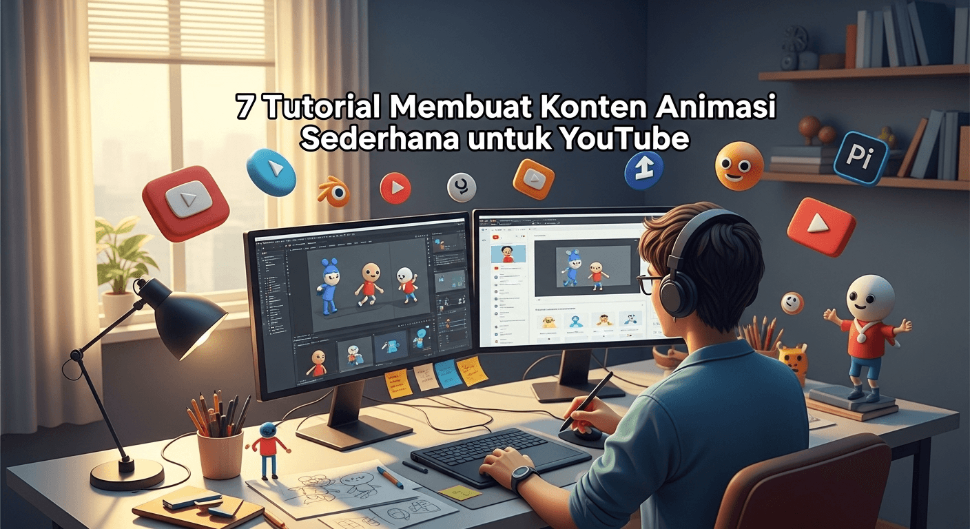 Tutorial Membuat Konten Animasi Sederhana untuk YouTube