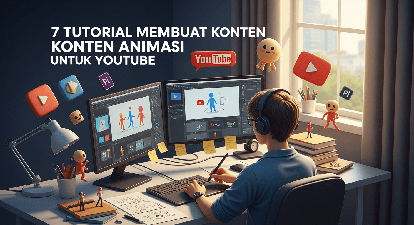 Tutorial Membuat Konten Animasi Sederhana untuk YouTube