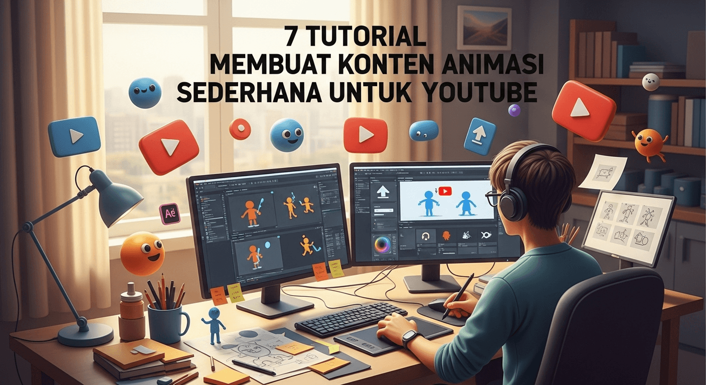 Tutorial Membuat Konten Animasi Sederhana untuk YouTube