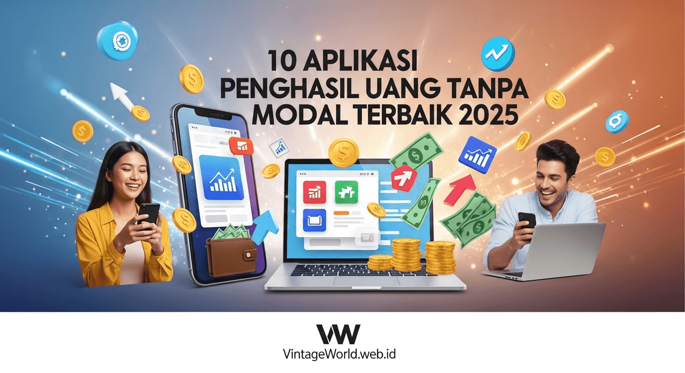 Aplikasi Penghasil Uang Tanpa Modal