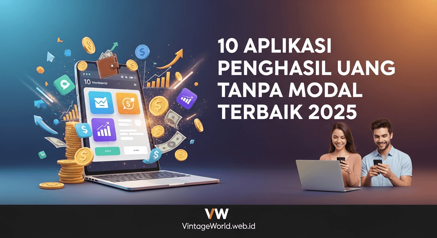 Aplikasi Penghasil Uang Tanpa Modal