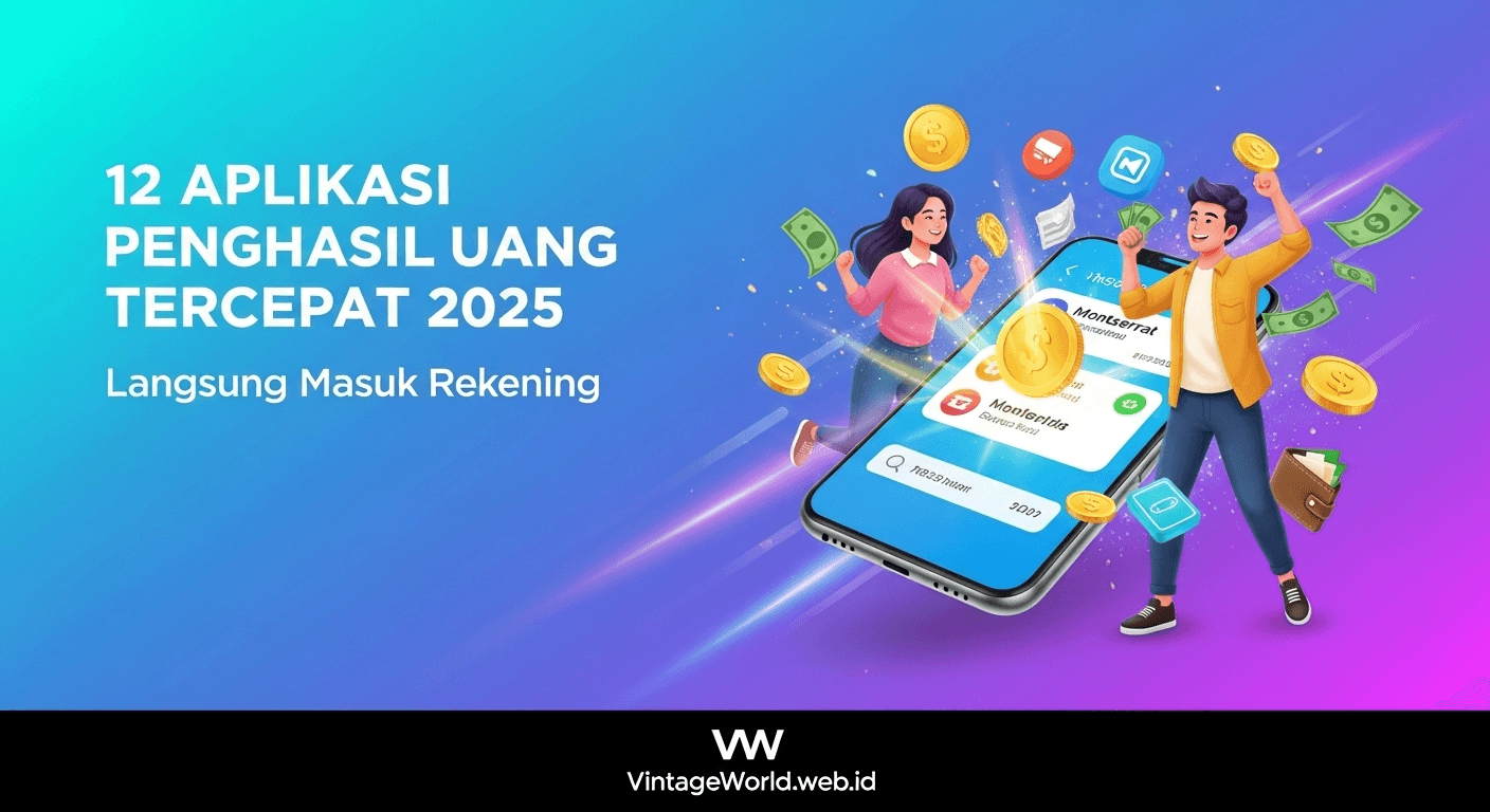 Aplikasi Penghasil Uang Tercepat 2025