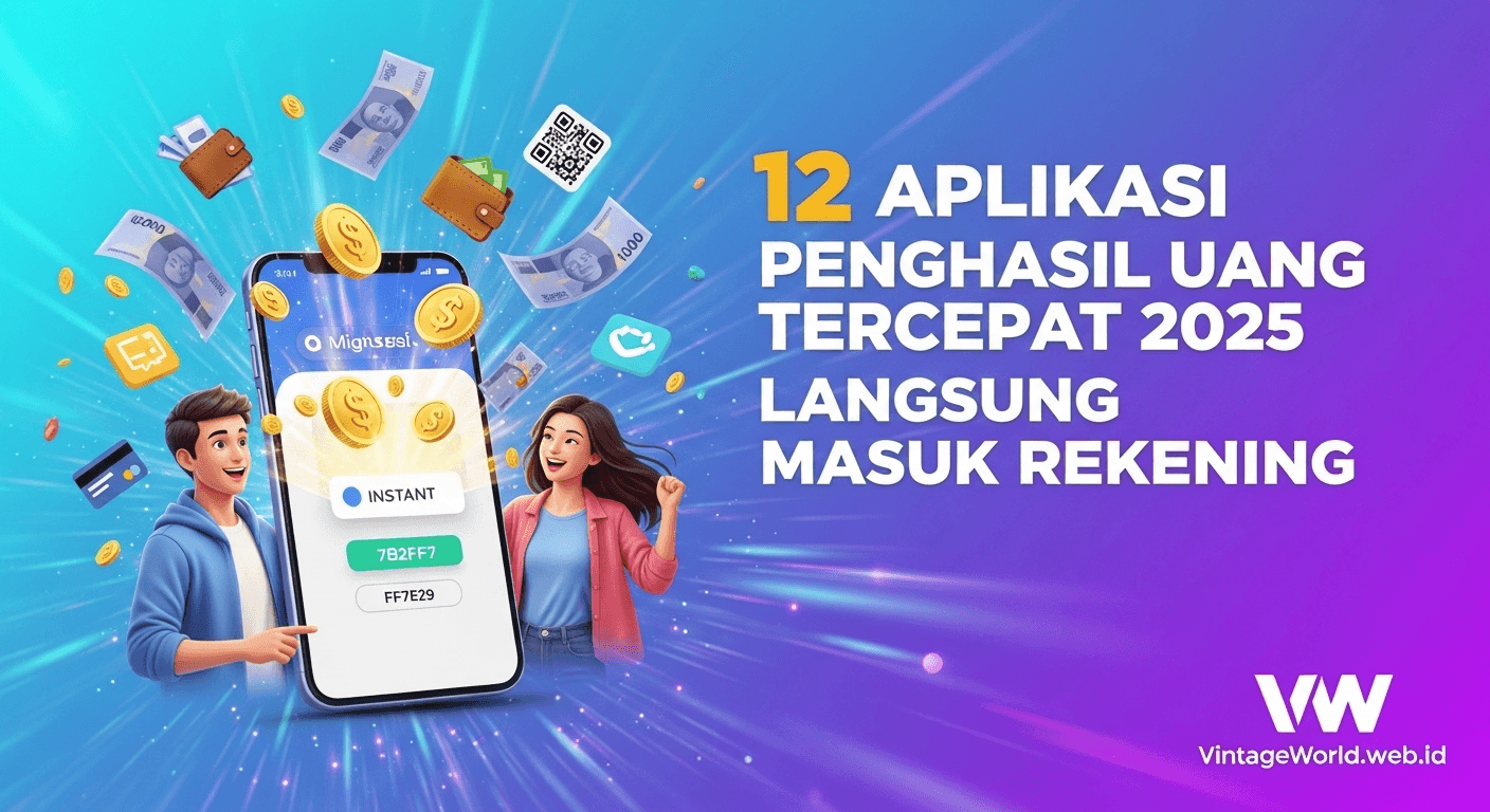 Aplikasi Penghasil Uang Tercepat 2025