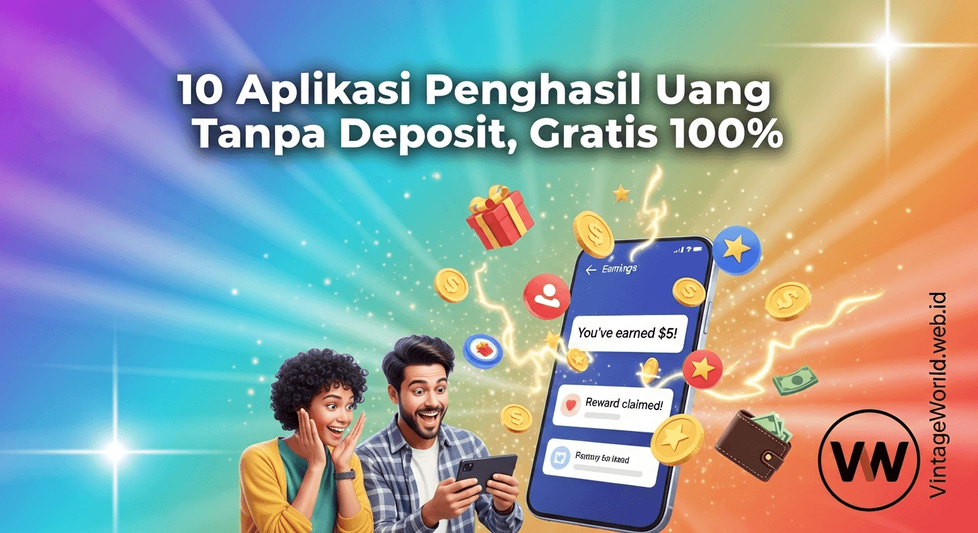 Aplikasi Penghasil Uang Tanpa Deposit