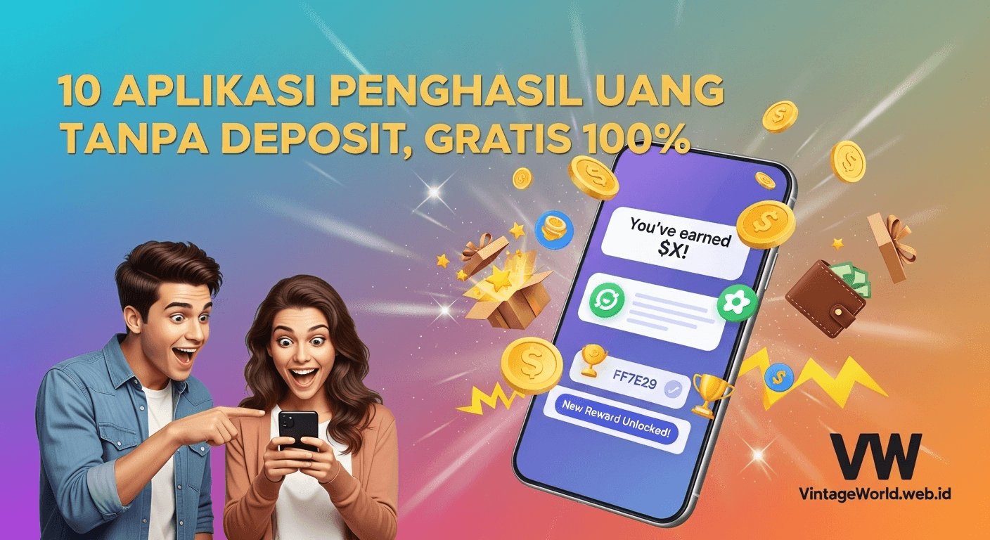 Aplikasi Penghasil Uang Tanpa Deposit