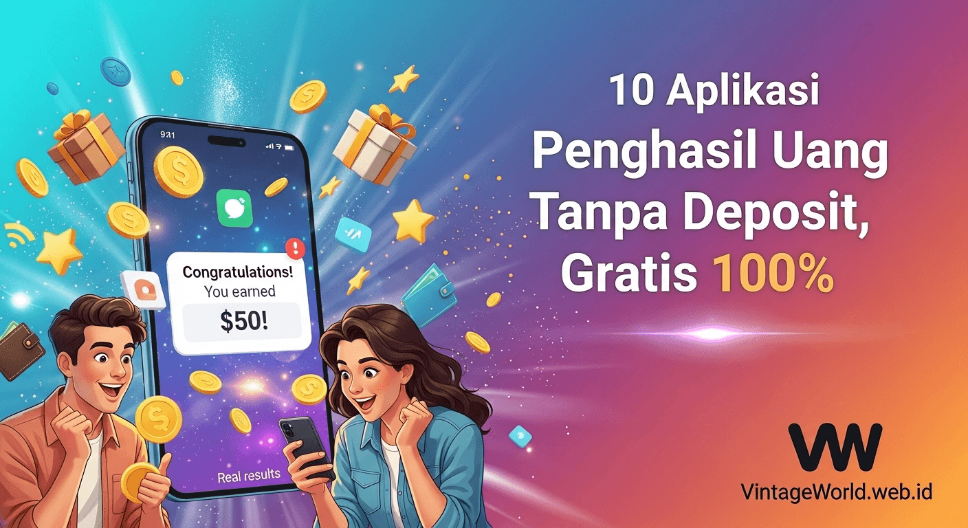 Aplikasi Penghasil Uang Tanpa Deposit