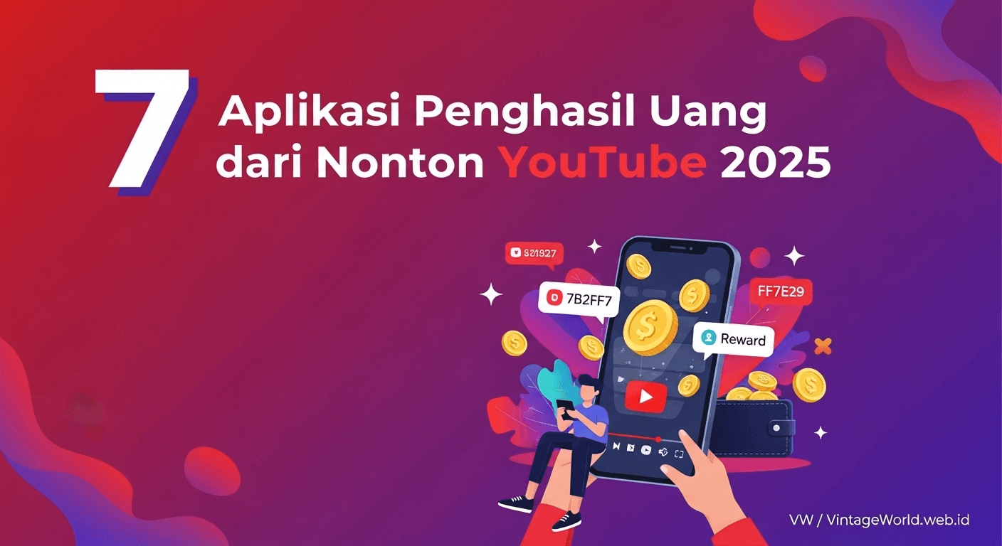 Aplikasi Penghasil Uang dari Nonton YouTube