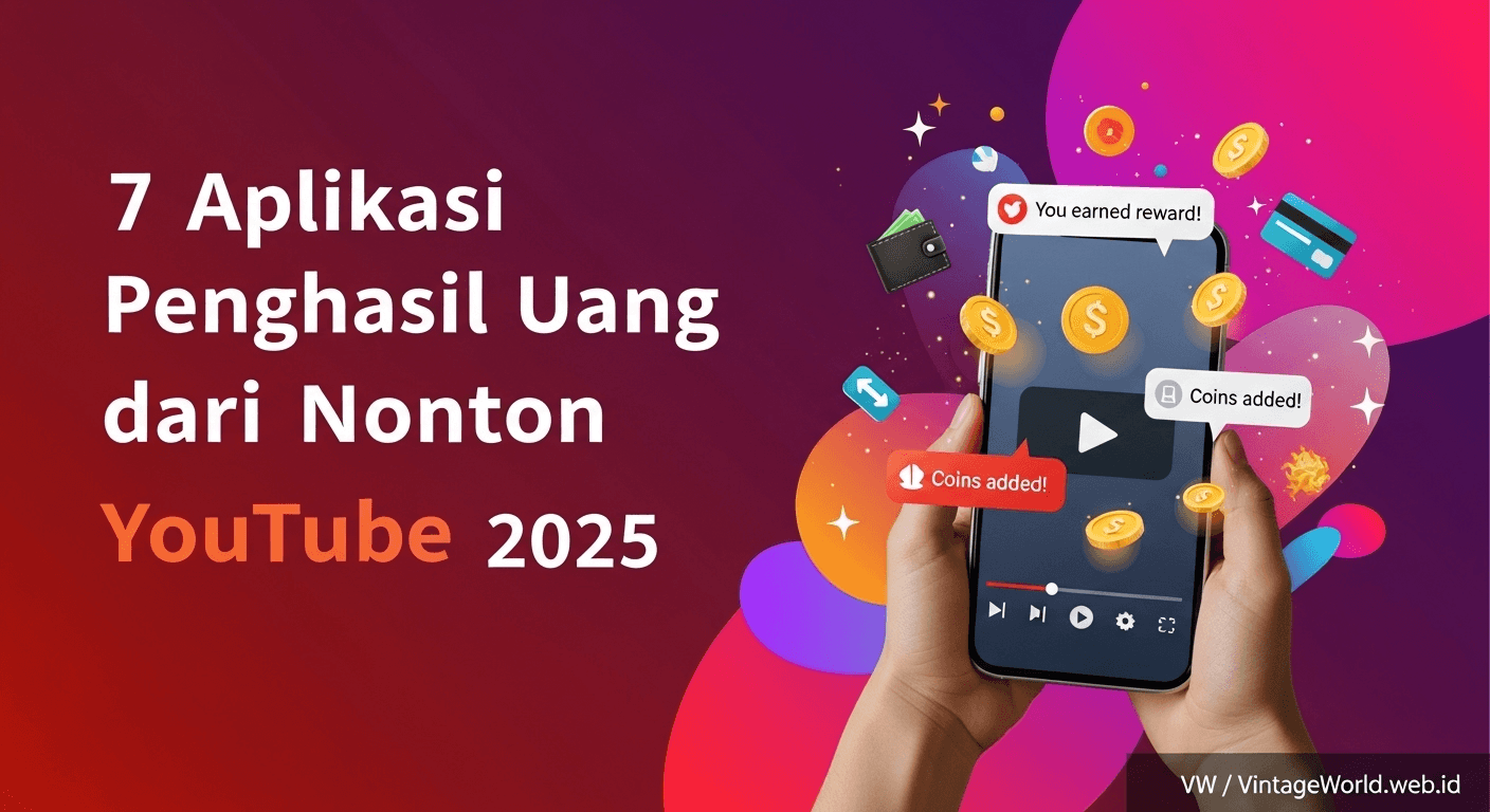 Aplikasi Penghasil Uang dari Nonton YouTube