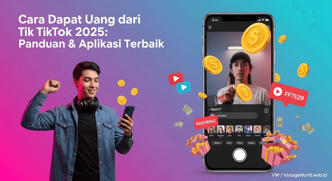Cara Dapat Uang dari TikTok 2025
