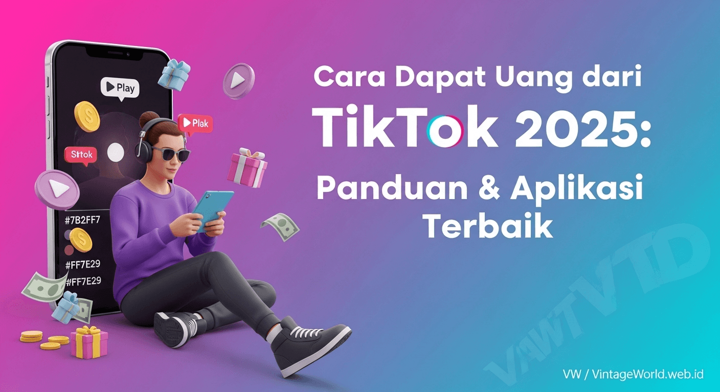 Cara Dapat Uang dari TikTok 2025