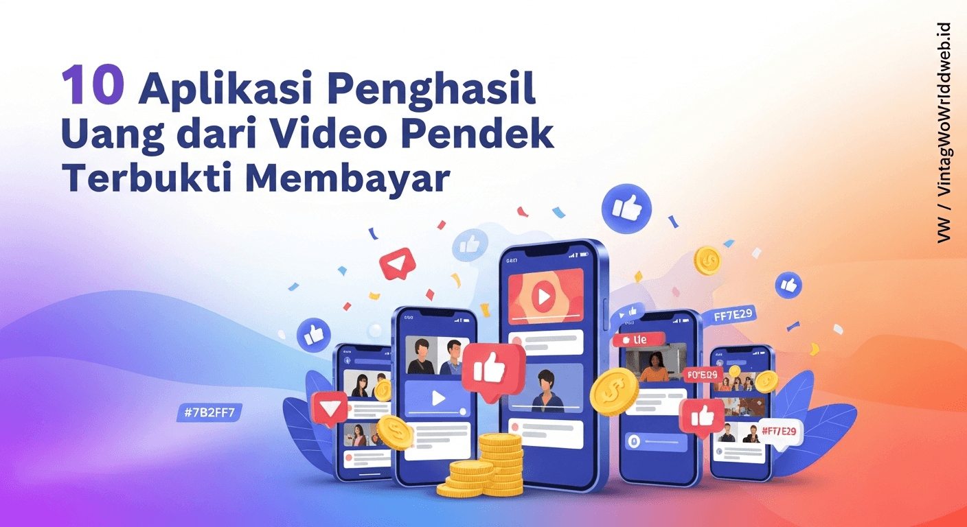 Aplikasi Penghasil Uang dari Video Pendek