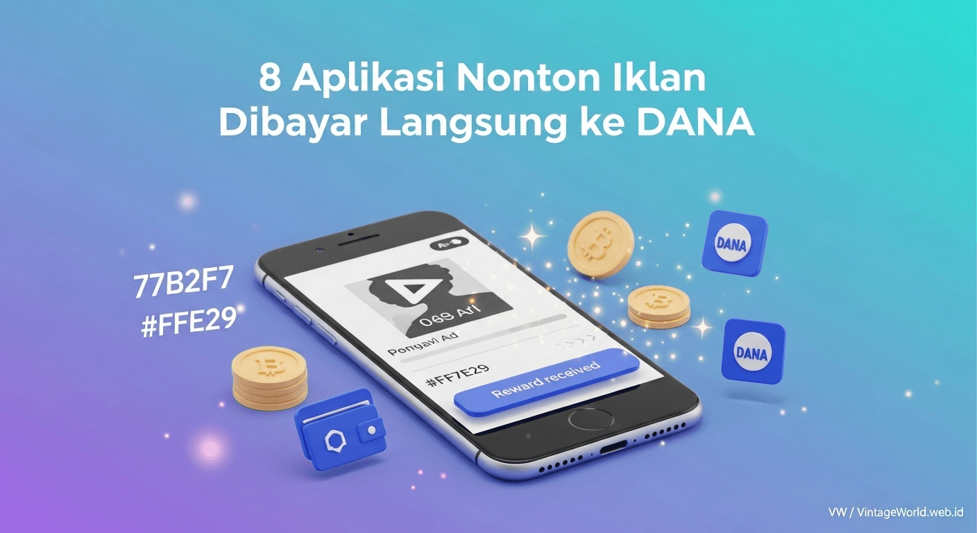Aplikasi Nonton Iklan Dibayar