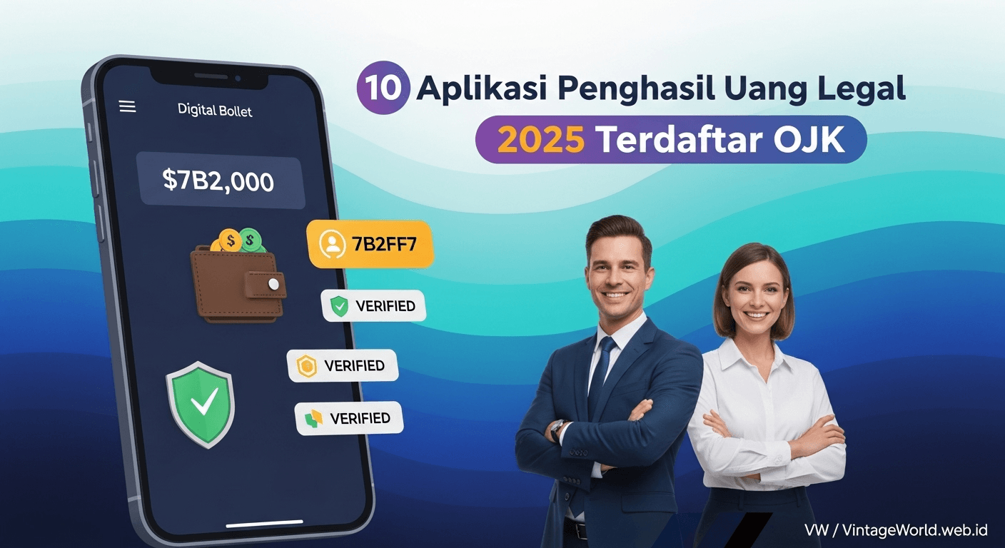 Aplikasi Penghasil Uang Legal 2025