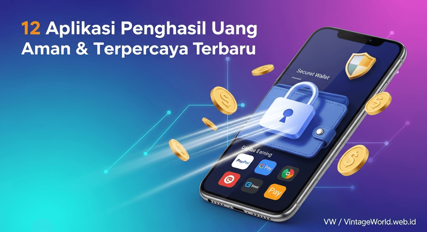 Aplikasi Penghasil Uang Aman & Terpercaya